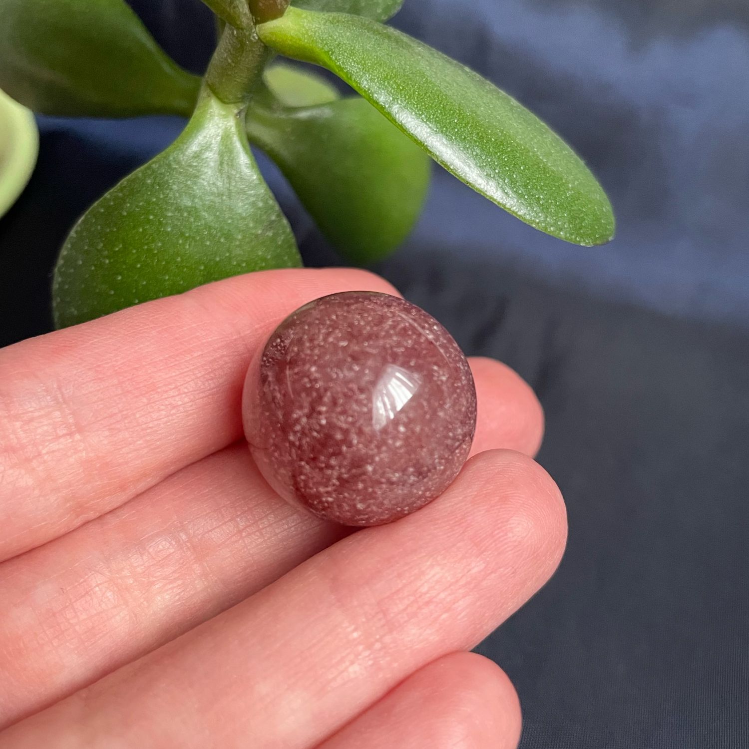 Земляничный кварц шарик в интернет-магазине Ярмарка Мастеров по цене ...