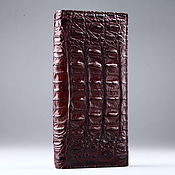 Passport cover made of genuine crocodile leather IMA0021B3