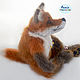 Knitted Red Fox. Stuffed Toys. AnnieIKnitToys. My Livemaster. Фото №6