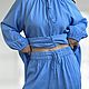 Free-size tunic made of cotton and lace in the style of boho Adele. Suits. PolMary. My Livemaster. Фото №9