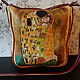 Women's leather bag And the Eternal Kiss by Klimt(Sold), Classic Bag, Noginsk,  Фото №1