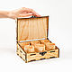 Order Gift set glasses (stacks) of Siberian Cedar in a box. PK46. ART OF SIBERIA. Livemaster. . Gift Boxes Фото №3