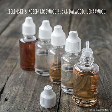 Материалы для творчества ручной работы. Ярмарка Мастеров - ручная работа Rosewood & Sandalwood, Сedarwood  парфюмерный концентрат 10 мл. Handmade.