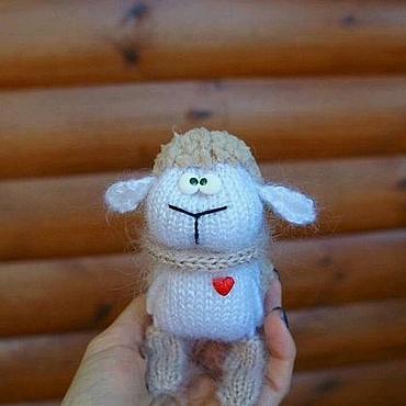 Куклы и игрушки ручной работы. Ярмарка Мастеров - ручная работа Овечка. Handmade.
