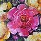 bouquet of peonies. Pictures. Irene's gallery. Oil paintings.. My Livemaster. Фото №6