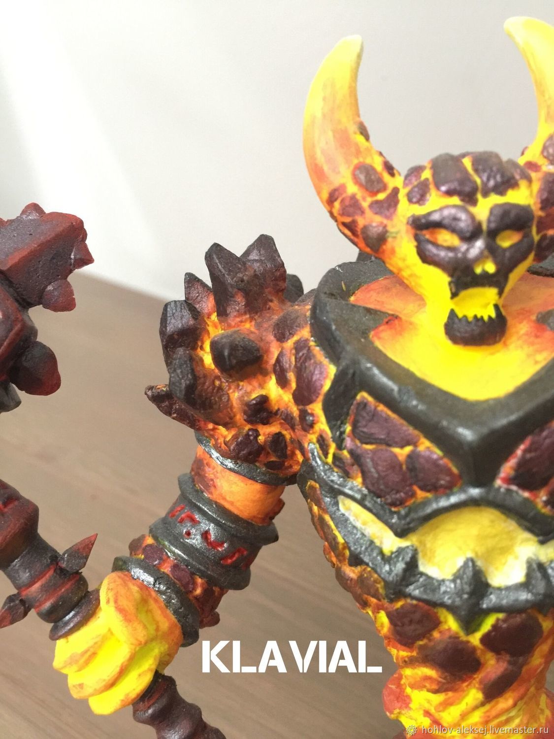 Фигурка Ragnaros из игры WorldofWarcraft ручной работы в интернет-магазине  Ярмарка Мастеров по цене 34000 ₽ – Q5OP8RU | Прикольные подарки,  Санкт-Петербург - доставка по России