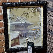 Винтаж handmade. Livemaster - original item Opening. A fascinating picture of the Meiji period.. Handmade.