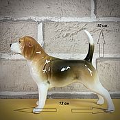 Для дома и интерьера handmade. Livemaster - original item Beagle: author`s statuette. Handmade.