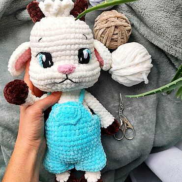 Куклы и игрушки ручной работы. Ярмарка Мастеров - ручная работа Мягкая игрушка козлёнок подарок на Новый год. Handmade.