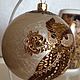 Glass Christmas ball owl with key. Christmas decorations. ArtAnett_vitrage (Anna). Online shopping on My Livemaster.  Фото №2