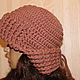 Knitted hat with earflaps. female. Hat with ear flaps. Ekostil. My Livemaster. Фото №4