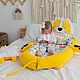 Гнездышко для ребёнка 0-3 года / Кокон / Мобильная кроватка «Лео», Кокон-гнездо, Барнаул,  Фото №1