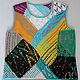 Top-vest-patchwork 'Eleven colors', Tops, Moscow,  Фото №1