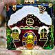  Stained glass house. Christmas decorations. clubakm (clubakm). My Livemaster. Фото №4