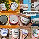 Taza de cerámica alta con letras conmigo vergüenza pero diversión. Mugs and cups. Dasha Lepit | Cerámica hecha a mano (dashalepit). My Livemaster. Фото №10