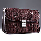 Сумки и аксессуары handmade. Livemaster - original item Men`s crocodile leather handbag IMA0575K1. Handmade.