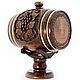 Barrel for wine and cognac 1 liter. Bottle design. H-Present more, than a gift!. Online shopping on My Livemaster.  Фото №2