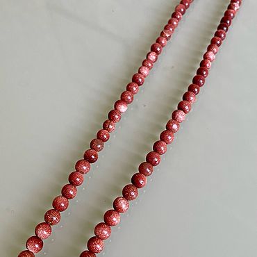 Украшения ручной работы. Ярмарка Мастеров - ручная работа Бусы из авантюрина. Handmade.