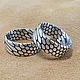 Silver rings with a pattern (Snakeskin), Rings, Moscow,  Фото №1