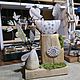 Композиция из керамики ручной работы " Мышка на камушке". Статуэтки. Ceramica e Mare. Ярмарка Мастеров.  Фото №9