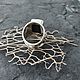 Кольцо с шерлом "Феншуй". Кольца. Karma-jewelry. Ярмарка Мастеров.  Фото №6