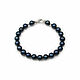 Order Pearl bracelet, Black pearl bracelet New Year Winter. Irina Moro. Livemaster. . Bead bracelet Фото №3