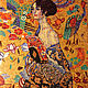 Мозаика (Климт, копия) «Дама с веером", Картины, Москва,  Фото №1