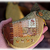 Сумки и аксессуары handmade. Livemaster - original item Honey Pear Coin Purse. Handmade.
