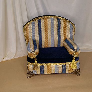 Куклы и игрушки ручной работы. Ярмарка Мастеров - ручная работа Мебель для кукол: Кресло. Handmade.
