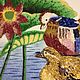 Картина фэн-шуй "Уточки-мандаринки". Картина фэншуй. Red-Ship. Ярмарка Мастеров.  Фото №6