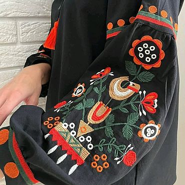 Одежда ручной работы. Ярмарка Мастеров - ручная работа Блуза "Славяночка". Handmade.