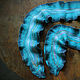 Delicate felted scarf 'Marine blue', Scarves, Kamensk-Shahtinskij,  Фото №1