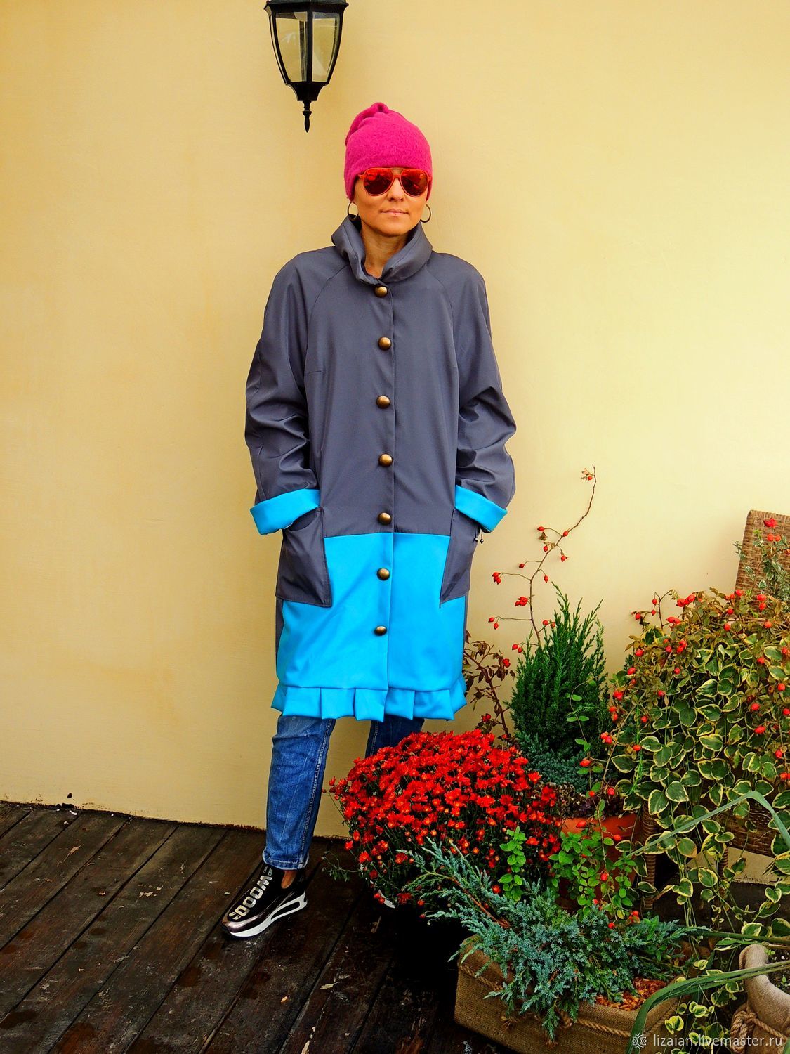 Парка (плащ, куртка) женская с ручной росписью (7840 в интернет ...