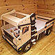 Кровать - машина : модель Грузовик. Мебель для детской. WoodDoART. Интернет-магазин Ярмарка Мастеров.  Фото №2
