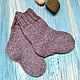 Knitted socks for children, wool socks for kids, purple socks, Socks, Izhevsk,  Фото №1