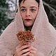Шаль-бактус "Сухоцветы". Косынки. blossom_yarn. Ярмарка Мастеров.  Фото №4
