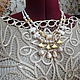 Necklace 'Pearl garden' (Baroque pearls, pearls of the sea). Necklace. Pani Kratova (panikratova). My Livemaster. Фото №6