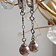 Серьги "Отражение". Жемчуг Shell Pearl. Серьги классические. Tatyana's Jewelry for the soul. Ярмарка Мастеров.  Фото №5