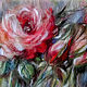 Картина шерстью Красавица роза