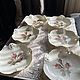 Vases, rosettes 'Roses' Rosenthal, 6 pcs., Germany. Vintage plates. Dutch West - Indian Company. My Livemaster. Фото №4