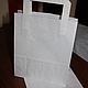 White Kraft package with flat handles, size 2!. Packages. Igramus (igramus). Online shopping on My Livemaster.  Фото №2