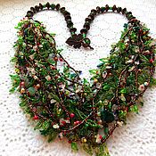 Украшения handmade. Livemaster - original item Necklace: made of beads and chips of natural stones 