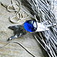 Blue 'Lonely star' pendant'. Pendants. Transparent world. Online shopping on My Livemaster.  Фото №2
