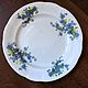 Antique forget-Me-not dish early Tips 1922-1929, Vintage plates, Ramenskoye,  Фото №1