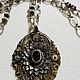 Antique garnet pendant, Vintage pendants, Moscow,  Фото №1