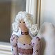 Vintage angel Tilda. Tilda Dolls. CraftiBelles. Online shopping on My Livemaster.  Фото №2