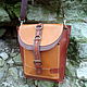 Leather bag "Red Sands" unisex. Classic Bag. KuleVaBag. Online shopping on My Livemaster.  Фото №2