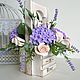 Order The gift of flowers. Bouquet Lilac tenderness handmade. Olga-art-flower. Livemaster. . Composition Фото №3