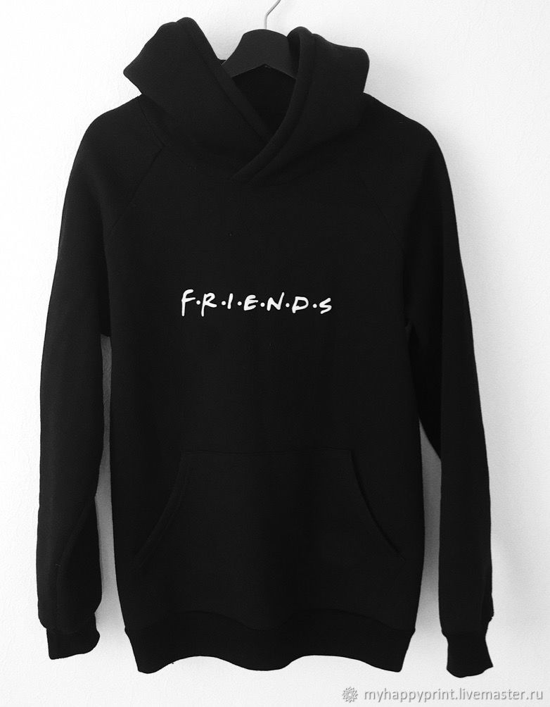 Худи friends. H&M худи френдс. Худи friends HM. Черное худи friends. Черная толстовка friends.