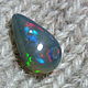 Капля Темный Эфиопский Опал Rolling flash - 2,95 ct. Кабошоны. Сокрытое в Листве. Интернет-магазин Ярмарка Мастеров.  Фото №2